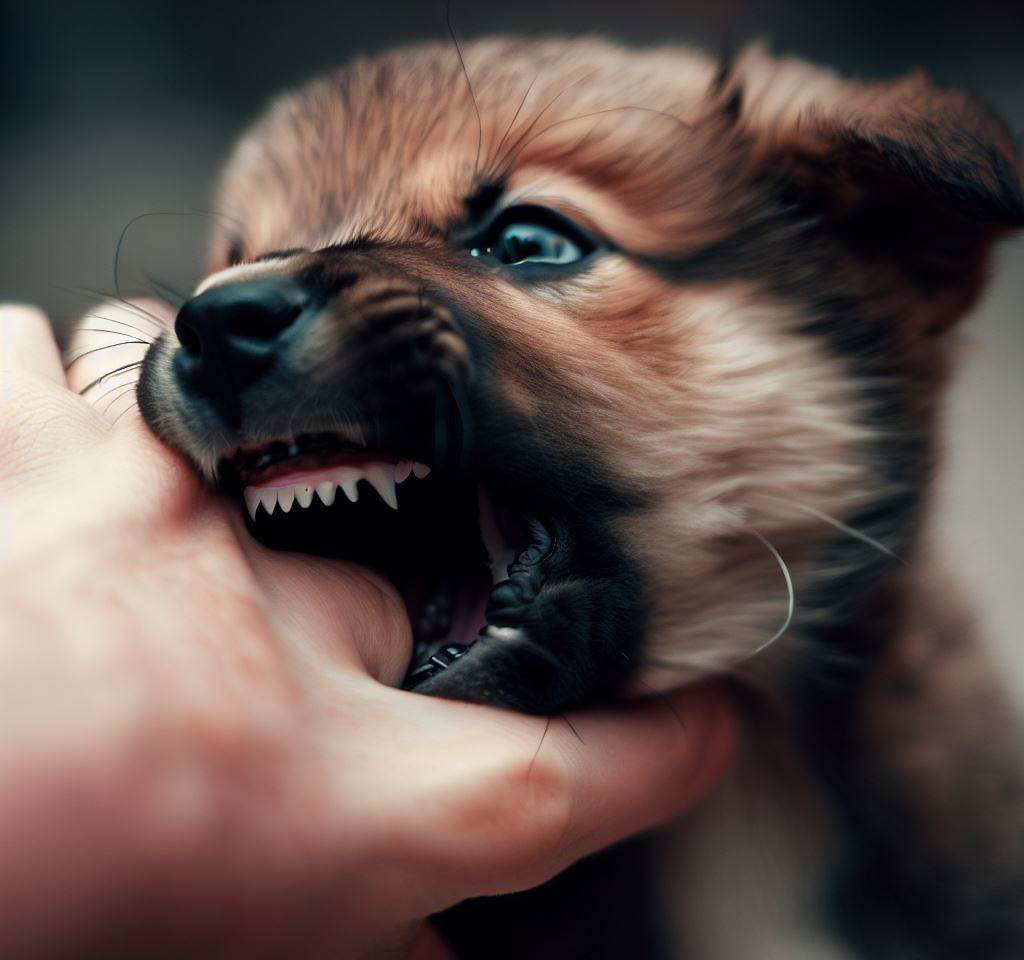 Puppy Bites Dangerous