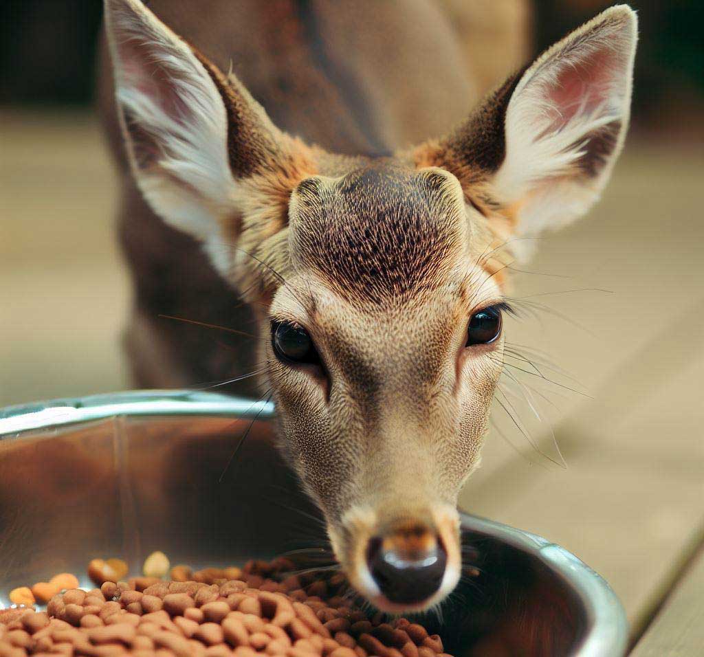 Can Deer Eat Cat Food