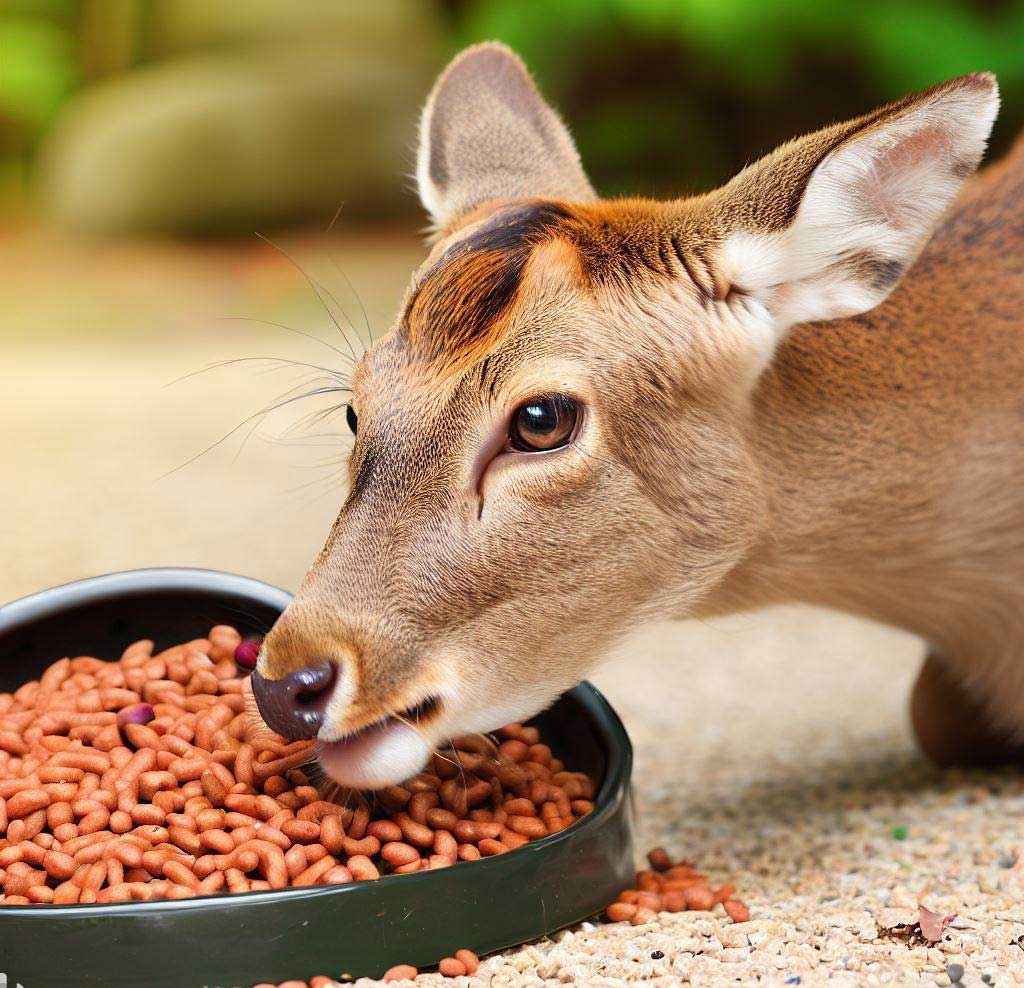 Can Deer Eat Cat Food