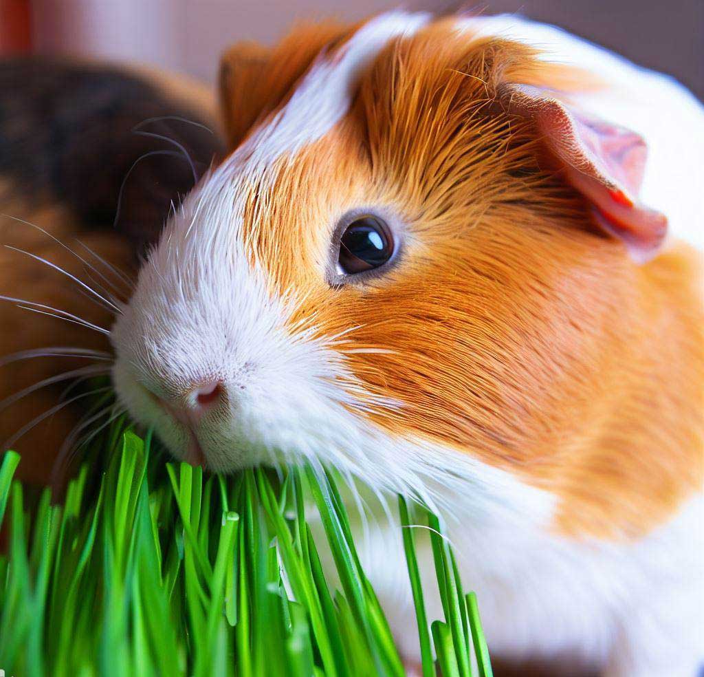 Do Guinea Pigs Eat Cat Grass