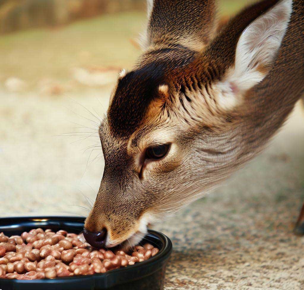 Can Deer Eat Cat Food