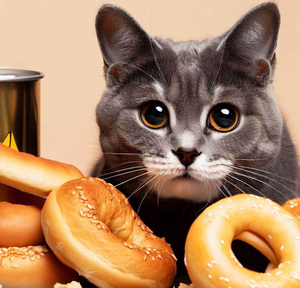 Can Cats Eat Everything Bagels