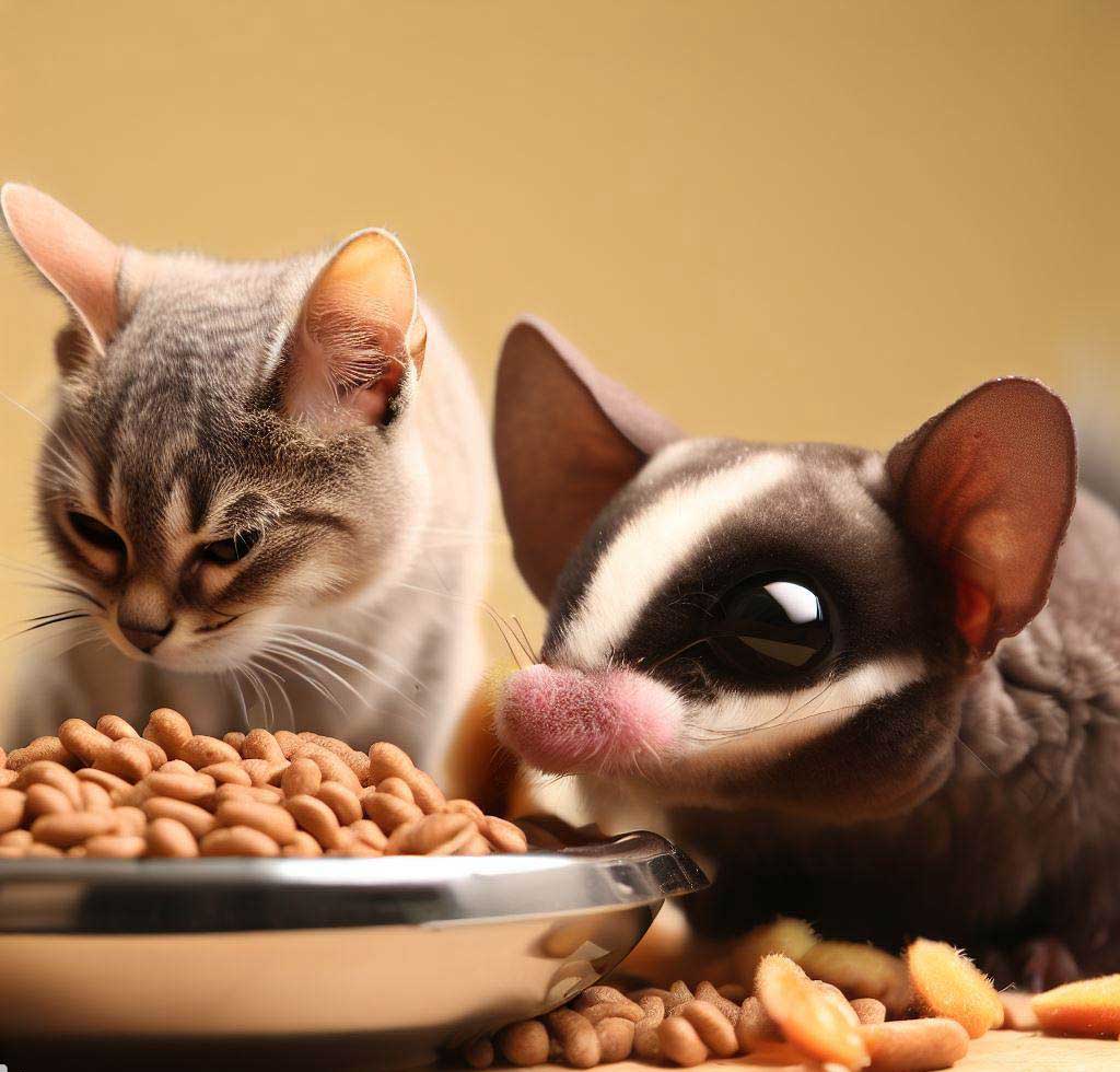 Can Sugar Gliders Eat Cat Food