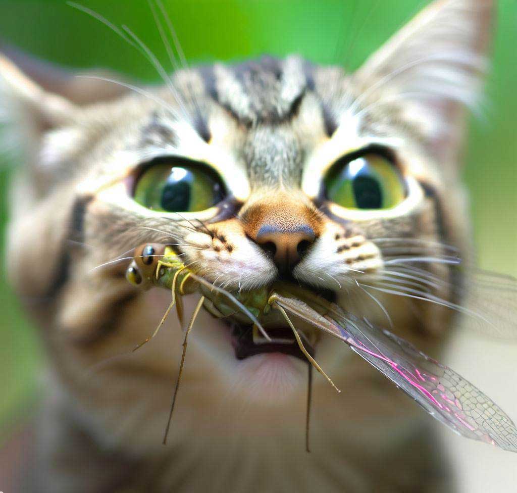 Do Cats Eat Dragonflies